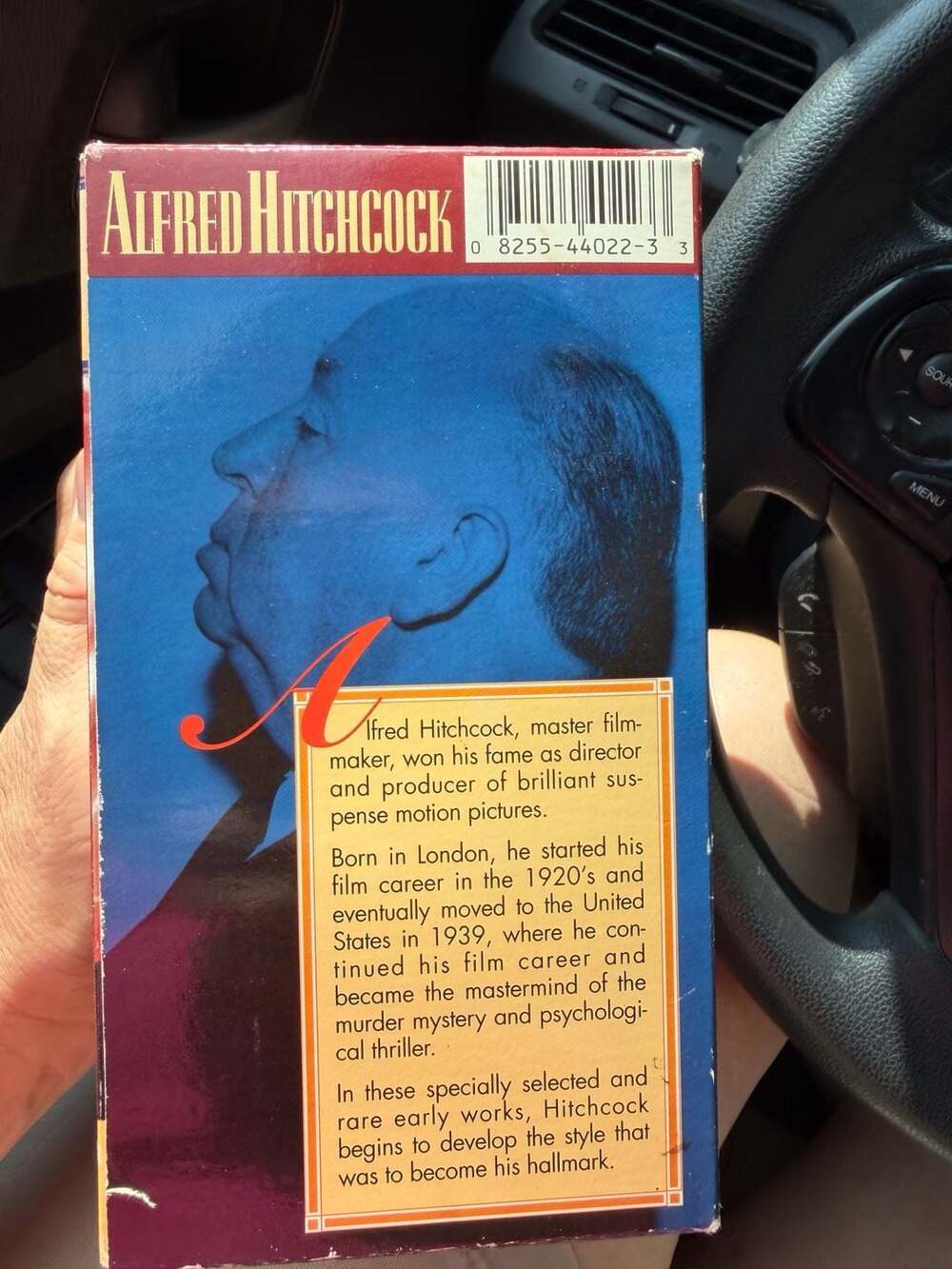 Alfred Hitchcock Master of Suspense 4-VHS Collection, 3 tapes still sealed